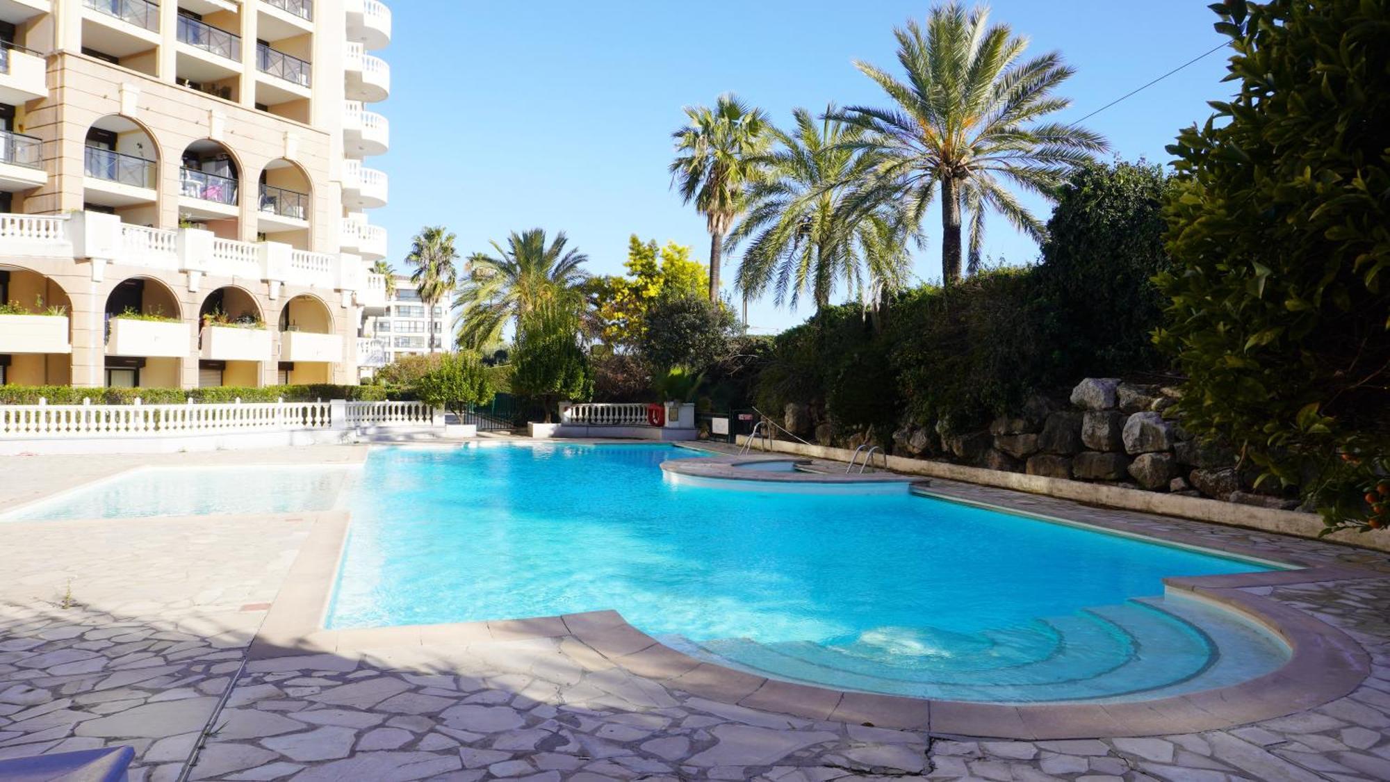 Appartement 556, Vue Mer Et Piscine By Palmazur Vacances Cannes Exterior foto