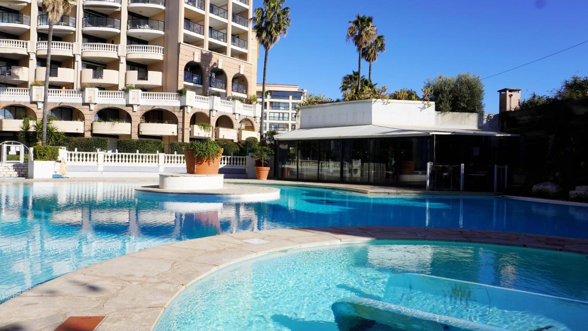 Appartement 556, Vue Mer Et Piscine By Palmazur Vacances Cannes Exterior foto