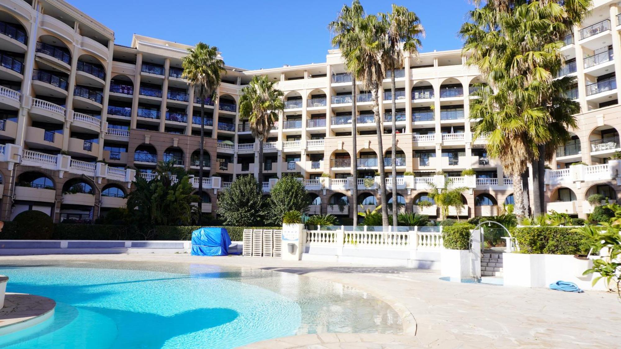 Appartement 556, Vue Mer Et Piscine By Palmazur Vacances Cannes Exterior foto