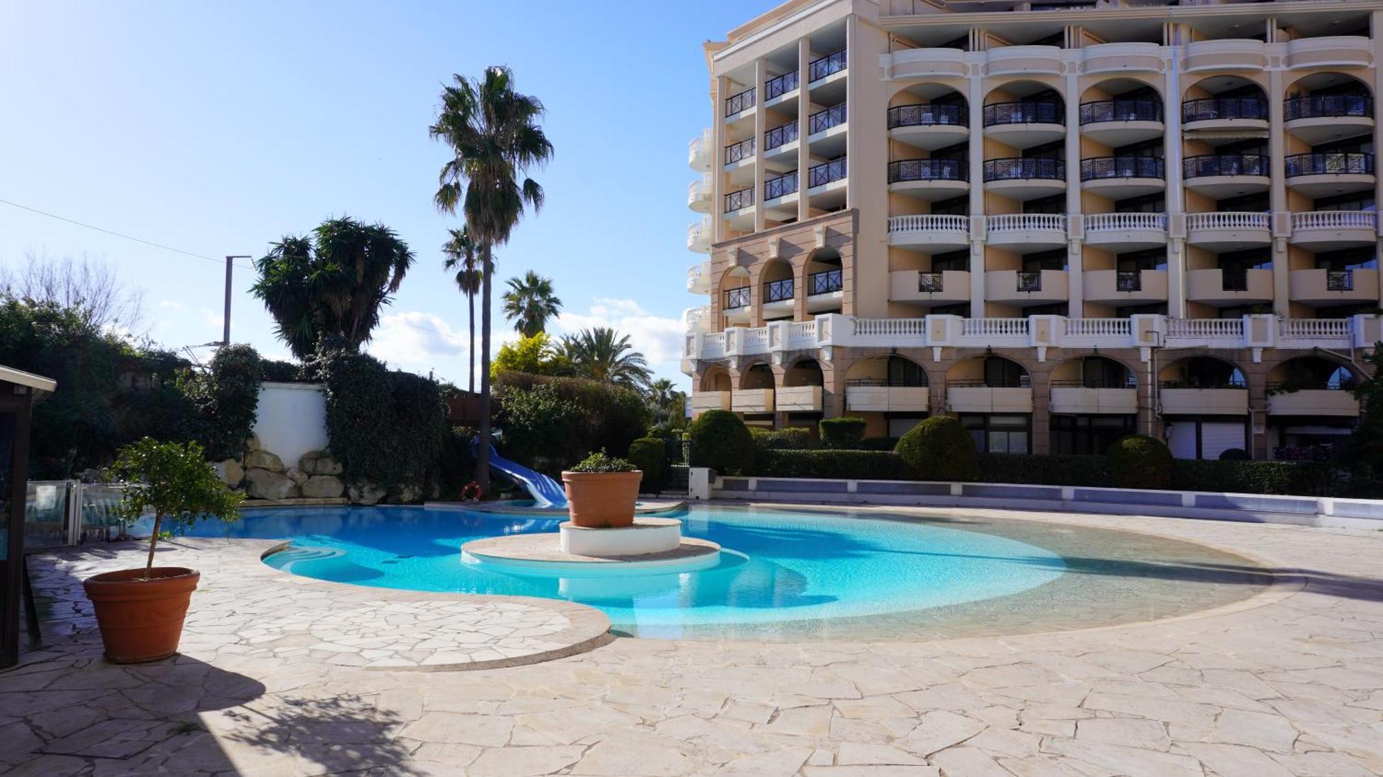 Appartement 556, Vue Mer Et Piscine By Palmazur Vacances Cannes Exterior foto